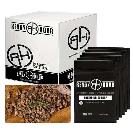 Ready Hour Freeze-Dried Beef Dices