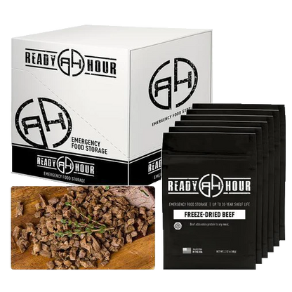 Ready Hour Freeze-Dried Beef Dices