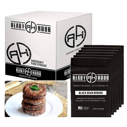 Ready Hour Black Burger Mix