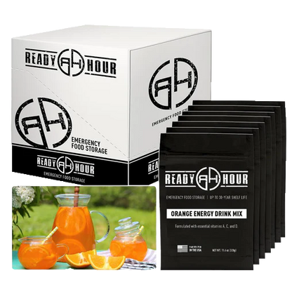 Ready Hour Orange Energy Drink Mix