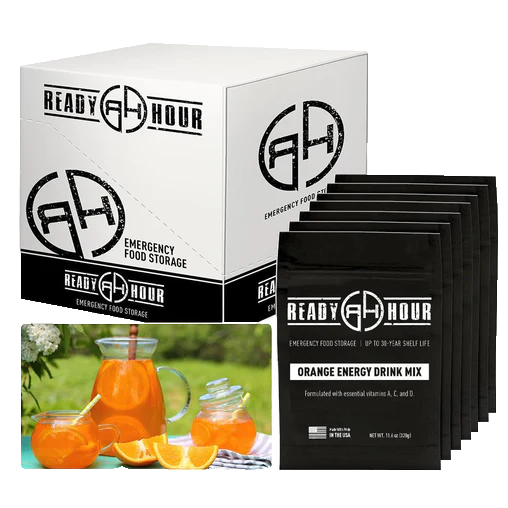 Ready Hour Orange Energy Drink Mix