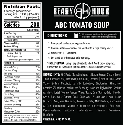 Ready Hour ABC Tomato Soup