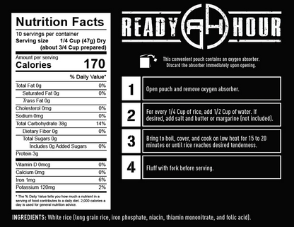 Ready Hour 1-Week Food Supply Ammo Can